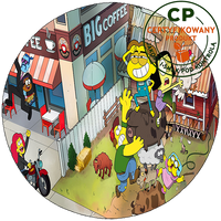 Opłatek na tort Greenowie