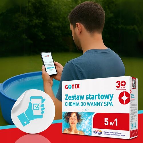 Chemia do Basenu Jacuzzi SPA Zestaw Chemii Basenowej z Tlenem Aktywnym na Arena.pl