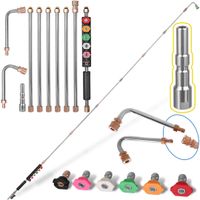 modułowa lanca teleskopowa 2,8 m + 6 dysz do myjki ciśnieniowej nilfisk kew