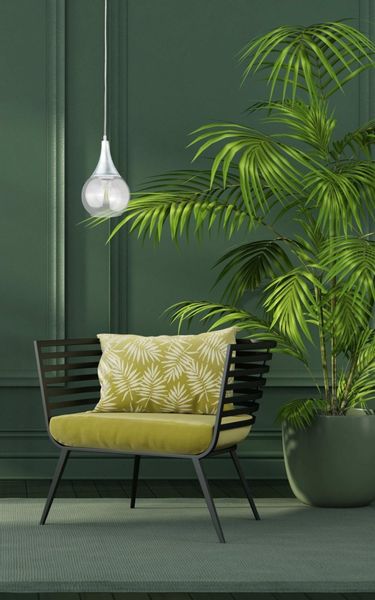 Lampa wisząca 1xE27 LACRIMA CLEAR SILVER zdjęcie 3