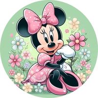 Opłatek na tort Urodziny Myszka Miki Mini Myszki Roczek