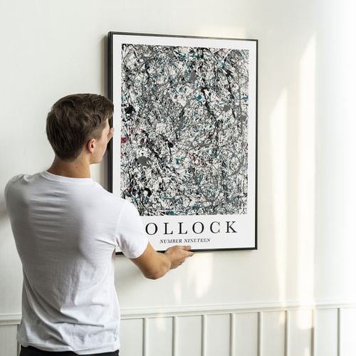 Plakat cyfrowy do wydruku Pollock na Arena.pl