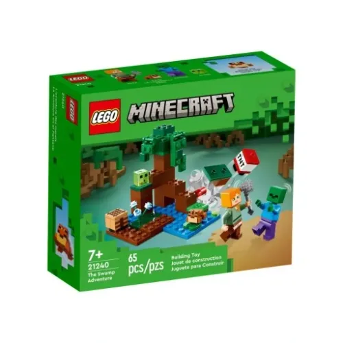 LEGO Minecraft - Przygoda na Mokradłach (21240) na Arena.pl