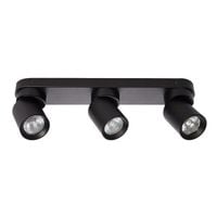 Lampa sufitowa listwa czarna reflektory do salonu sypialni pokoju TIMO 3 XX