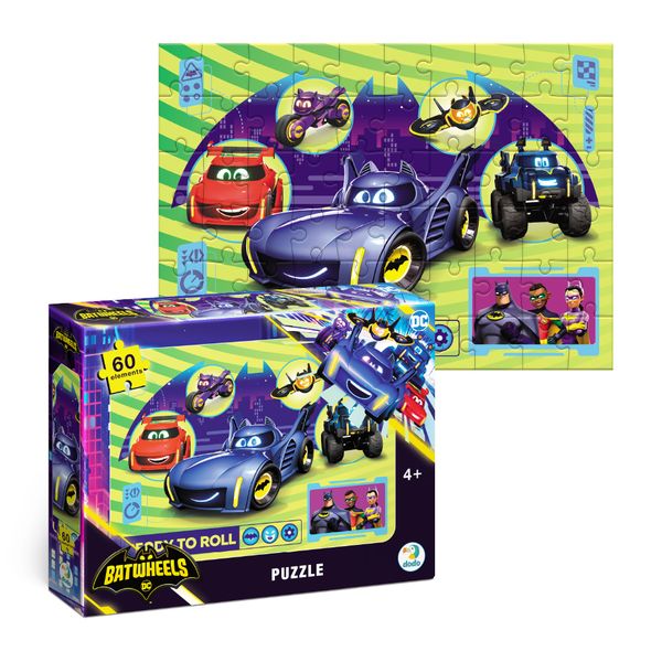 Puzzle ”Batwheels Chcą Się Bawić” 60El  200563 zdjęcie 1