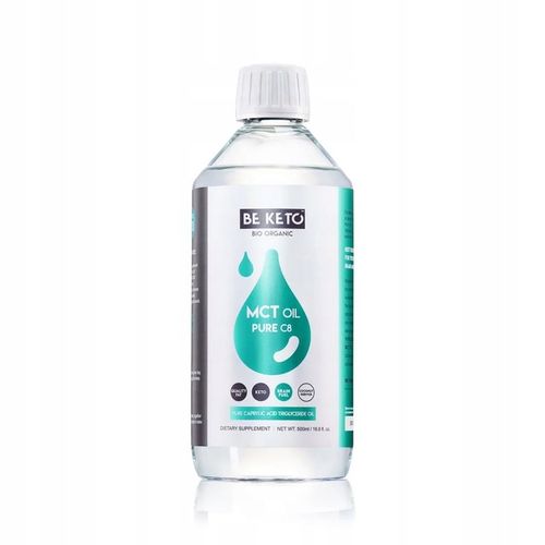 BeKeto Olej MCT 100% C8 500ml Skuteczna dieta Keto BE KETO na Arena.pl