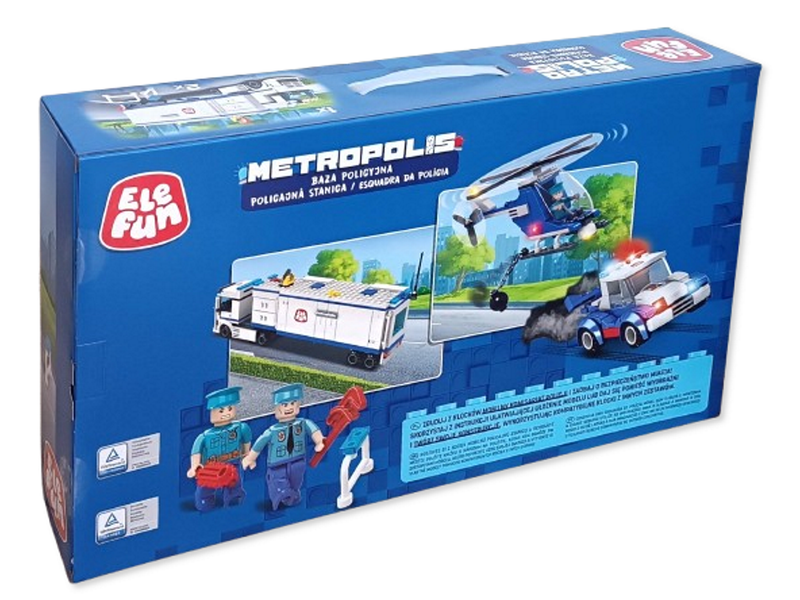 Klocki Elefun Metropolis Baza policyjna 8828 zdjęcie 2
