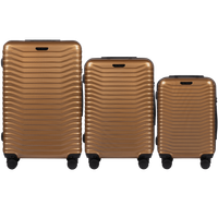 Zestaw 3 walizek Wings PC Sea Eagle GOLD