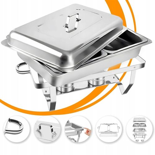 PODGRZEWACZ 1/2 DO POTRAW GASTRONOMICZNY 9 L STAL NIERDZEWNA na Arena.pl