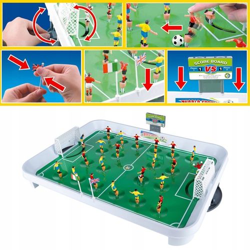 Piłkarzyki Sprężynowe XXL Piłka Duże Gra do Piłki Nożnej 22 Piłkarzy Dzieci na Arena.pl