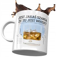 Kubek Śmieszny Zabawny Jest Jakaś Szansa Prezent Z Nadrukiem Ze Zdjęciem