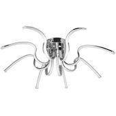 Plafon LAMPA sufitowa VEN P-X 9768/8 CR-80W wstążki OPRAWA metalowy LED 80W 4000K chrom srebrny