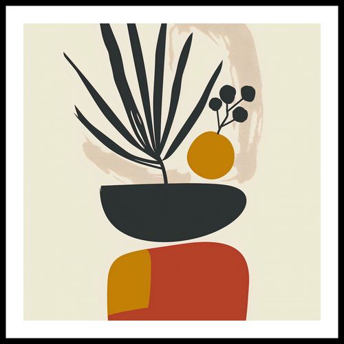 Plakat 50x50cm Botaniczny Wgląd na Arena.pl