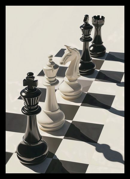 Plakat 21x29,7cm Szach i Mat zdjęcie 2