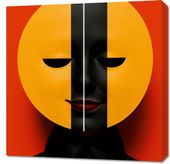 Obraz 70x70cm Dwie Twarze Rzeczywistości