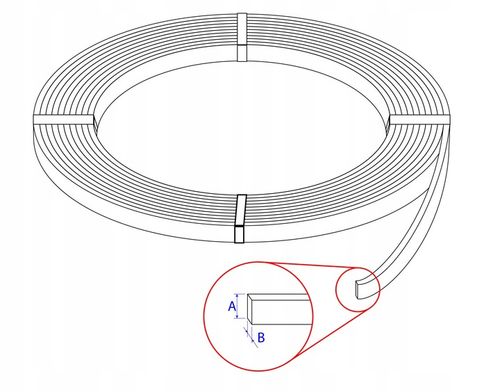 BEDNARKA OCYNKOWANA 30x4 TAŚMA STALOWA KRĄŻEK 10M na Arena.pl