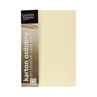 karton ozdobny natte kremowy 250g/m2 (20) 0818