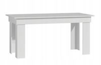 Stolik TopEshop prostokątny 160 x 80 x 75cm biały