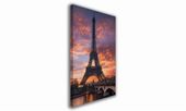 OBRAZ NA PŁÓTNIE PROSTOKĄTNY - Wieża Eiffla