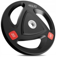 OBCIĄŻENIE OLIMPIJSKIE GUMOWANE POWLEKANE TALERZE DO SZTANGI GRYF 20 kg