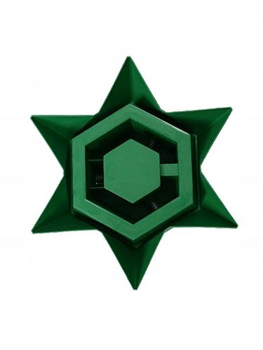 STOJAK CHOINKOWY GWIAZDA DLA CHOINEK DO 2 METRÓW ZIELONY na Arena.pl