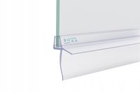 Uszczelka z długim piórem do drzwi kabiny prysznicowej 6 - 8 mm Drzwi 100cm