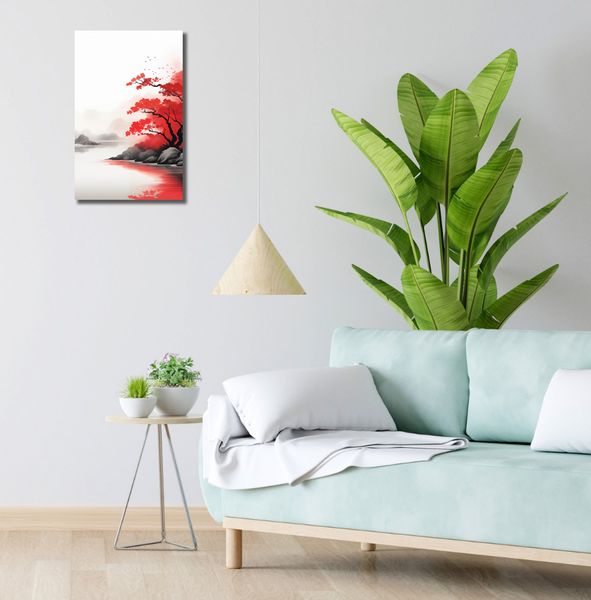 Obraz 30x50cm Spokój przy Medytacji zdjęcie 2