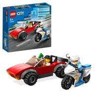 LEGO CITY MOTOCYKL POLICYJNY POŚCIG ZA SAMOCHODEM