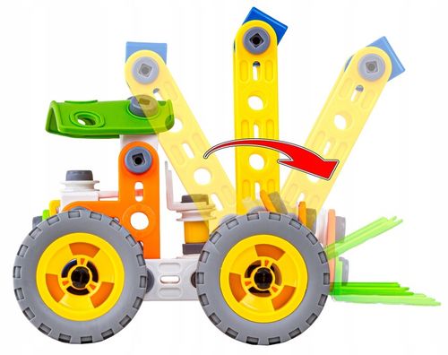 KLOCKI KONSTRUKCYJNE POJAZD BUDOWLANY DO SKRĘCANIA na Arena.pl