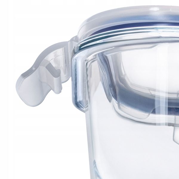 KADAX Szklany Pojemnik Na Żywność 370ml Z Pokrywką Śniadaniówka zdjęcie 8