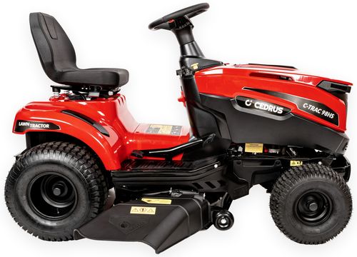 CEDRUS C-TRAC 98HS TRAKTOREK OGRODOWY DO TRAWY Z BOCZNYM WYRZUTEM KOSIARKA SAMOJEZDNA SPALINOWA DO TRAWY HYDROSTAT / 98cm / 16KM - OFICJALNY DYSTRYBUTOR - AUTORYZOWANY DEALER CEDRUS na Arena.pl