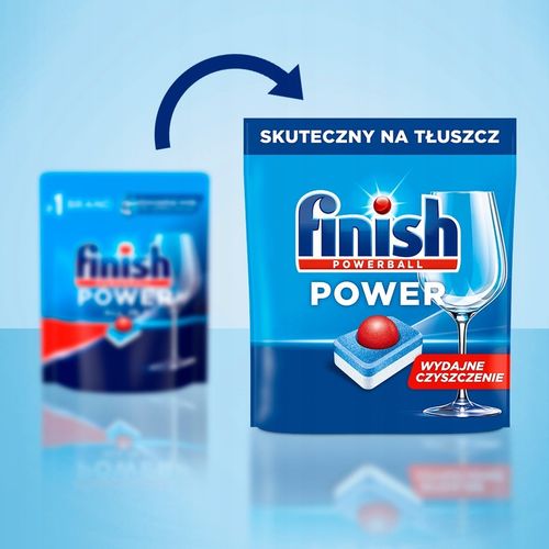 Finish tabletki Power All in 1 do zmywarki 100szt na Arena.pl