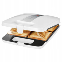 TOSTER OPIEKACZ KANAPEK 4 TOSTY SANDWICH XXL SANDWICZ TOSTY 1200W DUŻY