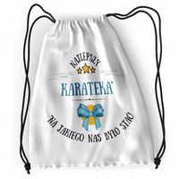 Plecak Dla Karateki Sportowy Szkolny Worek Z Nadrukiem Ze Zdjęciem