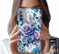 ETUI DO MOTOROLA G31 / G41 - KWIECISTE WZORY RÓŻEKWIATKI CASE + FOLIA