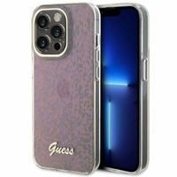 Guess GUHCP15XHDECMP iPhone 15 Pro Max 6.7" różowy/pink hardcase IML