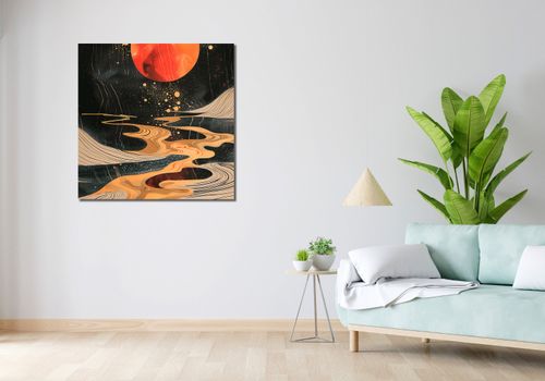 Obraz 90x90cm Planetarny Taniec na Arena.pl