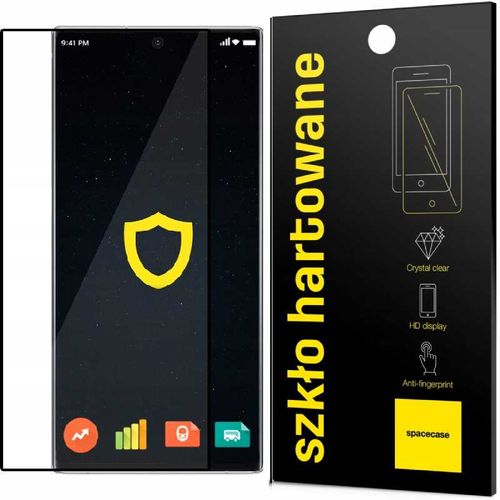 Spacecase Glass 3D 2.0 Galaxy S22 Ultra Czarny na Arena.pl