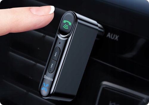 TRAMSMITER SAMOCHODOWY ODBIORNIK ADAPTER BLUETOOTH MINI JACK AUX AUDIO na Arena.pl