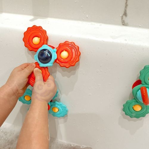 WOOPIE BABY Gryzak Spinner Wirujący z Przyssawką Zestaw 3 szt na Arena.pl