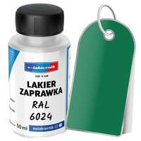 lakier zaprawkowy zaprawka samochodowy ral 6024 zielony ostrzegawczy 50 ml