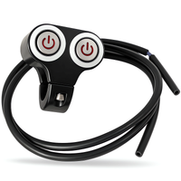 PRZEŁĄCZNIK DO MOTOCYKLA 2 FUNKCYJNY WŁĄCZNIK ALUMINIOWY MOTOCYKLOWY QUAD