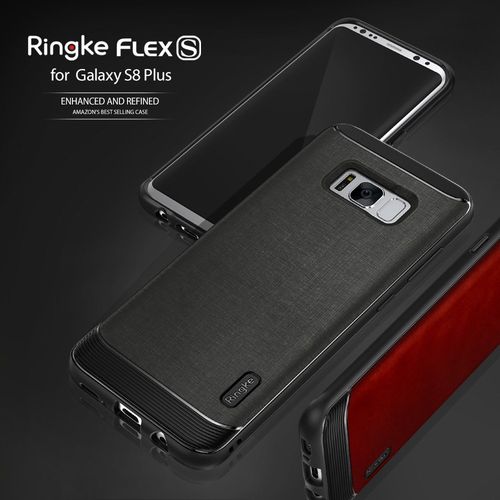 BRĄZOWE ETUI RINGKE FLEX S GALAXY S8 PLUS+FOLIA 3D na Arena.pl