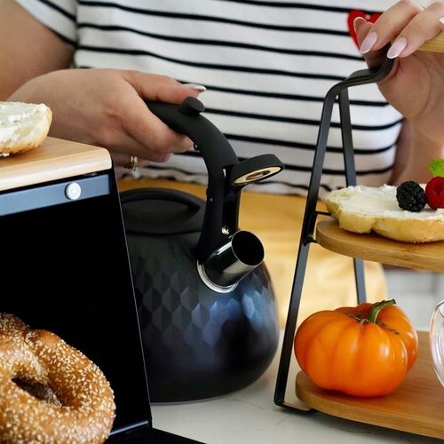 CZAJNIK na GAZ Indukcja BEZDOTYKOWY Gwizdek STAL Konighoffer Mauro 3l na Arena.pl