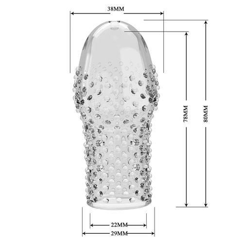 Pretty Love Penis Sleeve – Becks (Clear) na Arena.pl