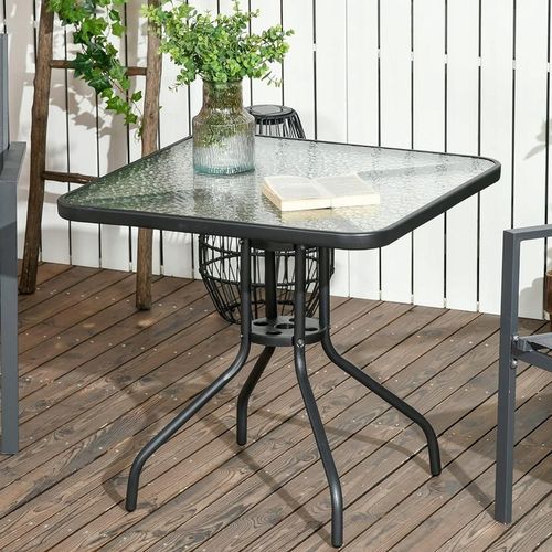 Meble Ogrodowe Zestaw Stół z Krzesłami na Balkon Taras 4 Krzesła Brązowe na Arena.pl