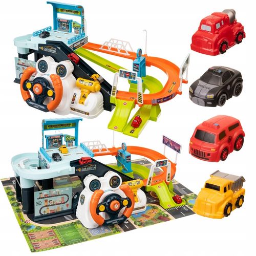 TOR PRZESZKÓD DLA SAMOCHODÓW INTERAKTYWNY PARKING WINDA KIEROWNICA AUTA na Arena.pl