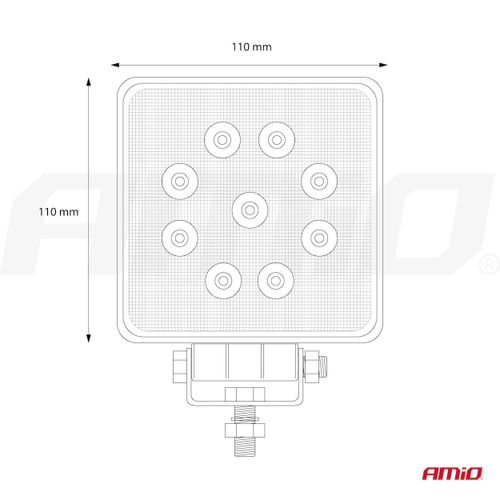 Lampa robocza WL03 4,2' 27W FLAT 9-60V na Arena.pl