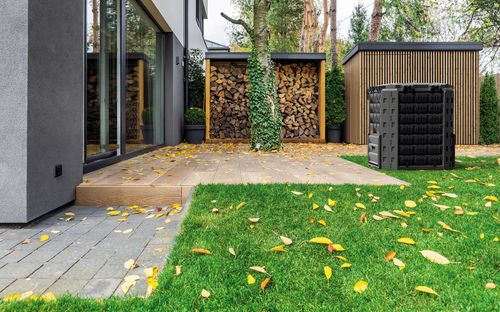 Kompostownik COMPOBOX czarny pojemność 350 L na Arena.pl