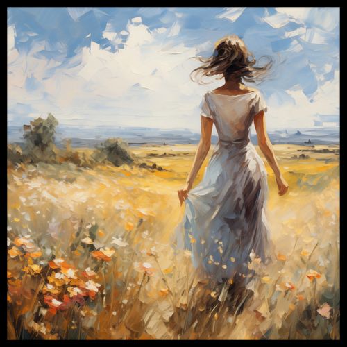 Plakat 70x70cm Podmuch Lata na Arena.pl